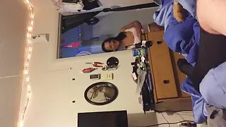 سیکورٹی گارڈ سزا کے ساتھ فیلم سکسی دختر با دختر جنسی نکول نیش.